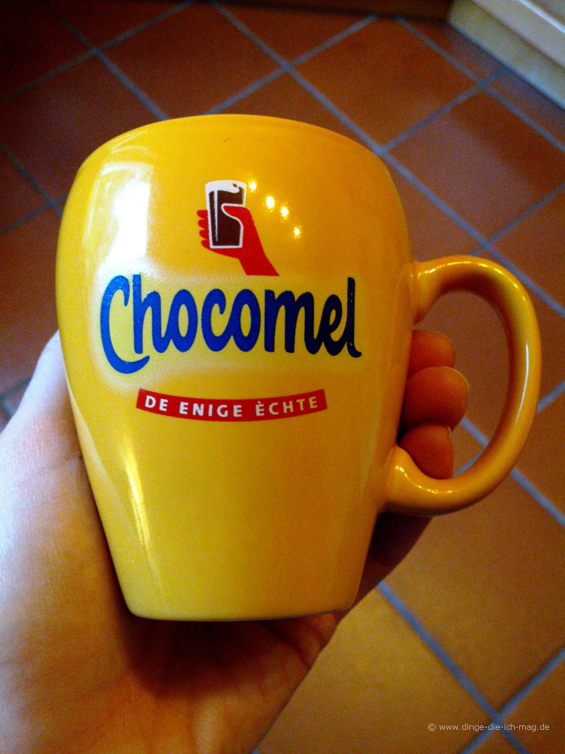 Daraus schmeckt der Chocomel noch viel besser.